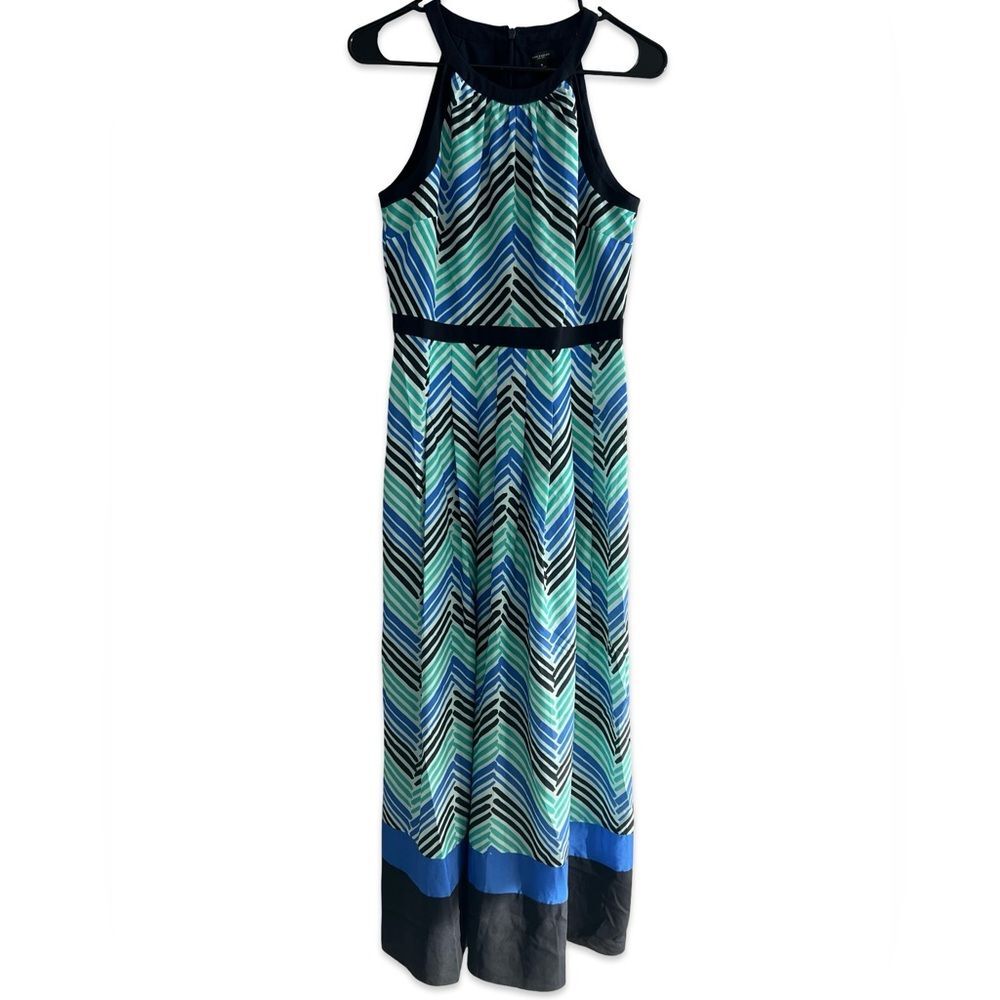 Ann Taylor Maxi Dress Size 4 Halter Sleeveless